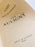 MONTHERLANT : Les Auligny - First edition - Edition-Originale.com