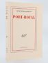 MONTHERLANT : Port-Royal - First edition - Edition-Originale.com