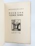 MONTHERLANT : Pour une vierge noire - Signed book, First edition - Edition-Originale.com