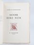 MONTHERLANT : Savoir dire non - First edition - Edition-Originale.com