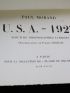 MORAND : U.S.A. 1927 - Prima edizione - Edition-Originale.com