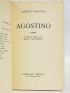 MORAVIA : Agostino - Autographe, Edition Originale - Edition-Originale.com