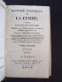 MOREAU : Histoire naturelle de la femme, suivie d'un traité d'hygiène - Prima edizione - Edition-Originale.com