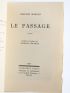 MORGAN : Le Passage - Edition Originale - Edition-Originale.com