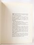 MOURLOT : Bernard Buffet oeuvre gravé - First edition - Edition-Originale.com