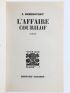 NEMIROVSKY : L'affaire Courilof - Signed book, First edition - Edition-Originale.com