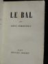 NEMIROVSKY : Le bal - Autographe, Edition Originale - Edition-Originale.com