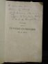 Neufville : Notes prises sur un voyage en Indo-Chine et à Java (22 décembre 1894 au 3 mai 1895 - Autographe, Edition Originale - Edition-Originale.com