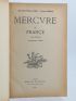NIETZSCHE : Mercure de France, Janvier-Février 1909. Vingtième année. Tome 77 - First edition - Edition-Originale.com