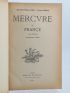 NIETZSCHE : Mercure de France, Janvier-Février 1909. Vingtième année. Tome 77 - Prima edizione - Edition-Originale.com