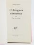 NIMIER : D'Artagnan amoureux ou cinq Ans avant - Signed book, First edition - Edition-Originale.com