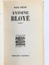 NIZAN : Antoine Bloyé - Autographe, Edition Originale - Edition-Originale.com