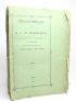 NODIER : Bibliothèque de M. G. de Pixerécourt avec des notes littéraires et bibliographiques de ses deux excellens amis Charles Nodier et Paul Lacroix - Erste Ausgabe - Edition-Originale.com