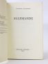 NOURISSIER : Allemande - First edition - Edition-Originale.com