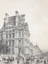 Nouveau Pavillon de Flore - Paris et ses ruines, Lithographie originale - Edition Originale - Edition-Originale.com