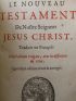ANONYME : Nouveau testament de notre seigneur Jésus Christ  - Edition-Originale.com