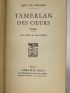 OBALDIA : Tamerlan des coeurs - Libro autografato, Prima edizione - Edition-Originale.com