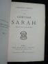 OHNET : La comtesse Sarah - Prima edizione - Edition-Originale.com