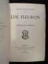 OHNET : Lise Fleuron - First edition - Edition-Originale.com