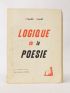 ONELLI : Logique de la poésie - Autographe, Edition Originale - Edition-Originale.com