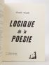 ONELLI : Logique de la poésie - Signiert, Erste Ausgabe - Edition-Originale.com