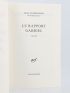 ORMESSON : Le rapport Gabriel - Libro autografato, Prima edizione - Edition-Originale.com
