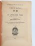 OTTO : Cheu King ou le livre des vers, un des classiques chinois traduits par Mgr Hubert Otto - First edition - Edition-Originale.com