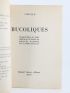 PAGNOL : Bucoliques - Prima edizione - Edition-Originale.com