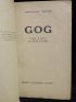 PAPINI : Gog - Libro autografato, Prima edizione - Edition-Originale.com