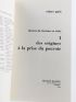 PARIS : Histoire du Fascisme en Italie. 1 - Des Origines à la Prise du Pouvoir - First edition - Edition-Originale.com