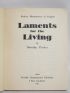 PARKER : Laments of the living - Edition-Originale.com