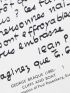 PAULHAN : Carte postale autographe signée et adressée à l'éditrice de son ouvrage Paroles transparente Felia Leal dans laquelle il raille Gaston Gallimard : 