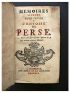 PECQUET : Memoires secrets pour servir a l'histoire de Perse - Edition Originale - Edition-Originale.com