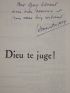 PEISSON : Dieu te juge! - Autographe, Edition Originale - Edition-Originale.com