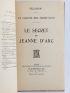 PELADAN : Le secret de Jeanne d'arc - Libro autografato, Prima edizione - Edition-Originale.com