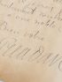 PELADAN : Lettre autographe signée adressée à Marius Richard abordant quelques détails pécuniaires de sa future pièce créée dans l'ampithéâtre de Nîmes, notamment ceux concernant les cachets des acteurs - Signiert, Erste Ausgabe - Edition-Originale.com