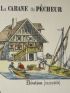 Grandes constructions faciles : La Cabane du pêcheur. Imagerie d'Épinal Pellerin n°16 - Prima edizione - Edition-Originale.com