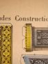Grandes constructions : Kiosque et musiciens. Imagerie d'Épinal Pellerin n°427 & n°427 bis.  - Erste Ausgabe - Edition-Originale.com