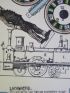Grandes constructions : La Locomotive. Imagerie d'Épinal Pellerin n°159.  - Erste Ausgabe - Edition-Originale.com