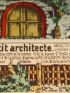 Le Petit architecte n°12 : Habitation champêtre - Erste Ausgabe - Edition-Originale.com