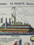 Moyennes constructions (Marine française) : Le REQUIN, Bateau Torpilleur. Imagerie d'Épinal Pellerin n°872.  - Prima edizione - Edition-Originale.com