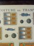 Moyennes constructions : Voiture de tramway. Imagerie d'Épinal Pellerin n°912.  - Erste Ausgabe - Edition-Originale.com