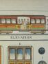 Moyennes constructions : Voiture de tramway. Imagerie d'Épinal Pellerin n°912.  - Edition Originale - Edition-Originale.com