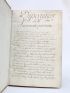 PERAETUS : Dissertatio de sacramento eucharistiae. Dissertatio de sacramento penitentiae. Dissertatio de sacramento extramae-onctionis - Signed book, First edition - Edition-Originale.com