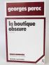 PEREC : La boutique obscure. 124 rêves - Signed book, First edition - Edition-Originale.com