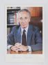 PERES : Portrait photographique signé de Shimon Peres - Signiert, Erste Ausgabe - Edition-Originale.com