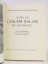 PERET : Le livre de Chilam Balam de Chumayel - First edition - Edition-Originale.com