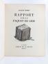 PERRET : Rapport sur le Paquet de Gris - First edition - Edition-Originale.com