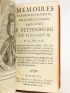 PETROVITCH : Mémoires en forme de manifeste sur le procès criminel jugé et publié à Saint-Pétersbourg en Moscovie, le 25 juin 1718, contre le tzarevitch Alexis - Edition Originale - Edition-Originale.com