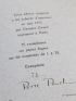 PEUCHMAURD : L'embellie roturière - Autographe, Edition Originale - Edition-Originale.com